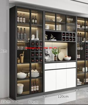 Kệ tủ rượu đẹp hiện đại KTR16