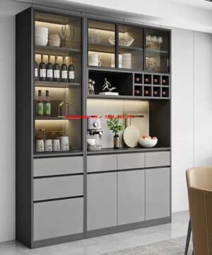 Kệ tủ rượu đẹp hiện đại KTR16