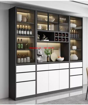 Kệ tủ rượu đẹp hiện đại KTR16
