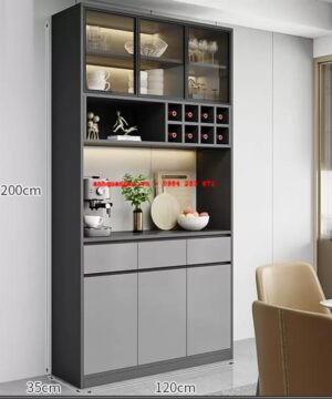 Kệ tủ rượu đẹp hiện đại KTR16
