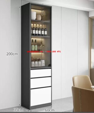 Kệ tủ rượu đẹp hiện đại KTR16