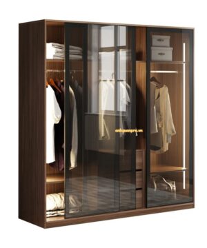 Tủ quần áo cánh kính TQA02