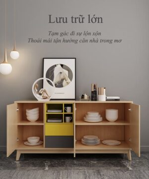 Tủ thấp - tủ trang trí - tủ búp phê