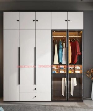 Kích thước tủ quần áo TQA11