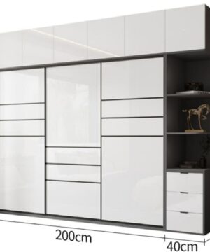 Kích thước tủ áo 2.4 m