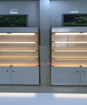 Tủ trung bày bán điện thoại , mỹ phẩm KTB09