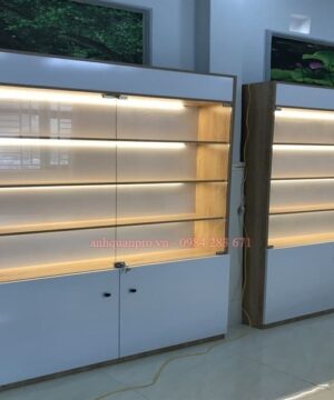 Tủ trung bày bán điện thoại , mỹ phẩm KTB09
