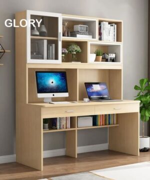 Bàn học đôi cho bé có giá sách BHS19 9 Bàn học sinh cho bé BHS19