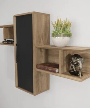 Giá sách treo tường hiện đại KTT09