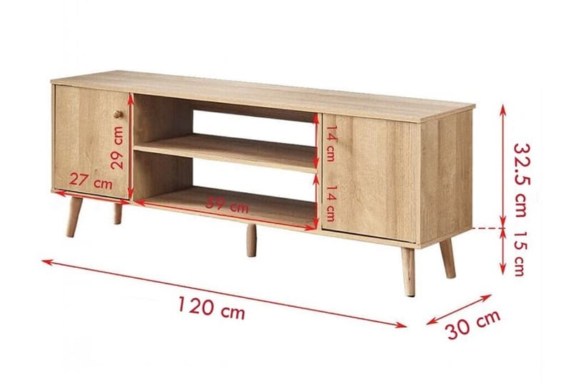 Kệ tivi gỗ công nghiệp hiện đại KTV17 8 Kệ tivi gỗ công nghiệp hiện đại KTV17