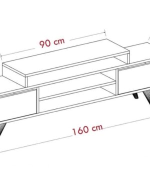 Kệ tivi gỗ công nghiệp hiện đại KTV18