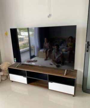 Kệ tivi gỗ KTV16 7 Kệ tivi gỗ công nghiệp hiện đại KTV16