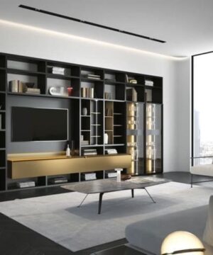 Tủ kệ trang trí cho phòng khách TPK04
