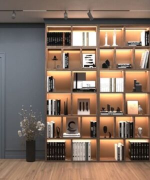Tủ kệ để sách và trang trí KSG33