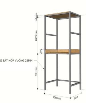Kệ để máy giặt máy sấy KMG05