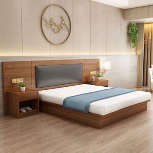 Giường ngủ kiểu Nhật bằng gỗ công nghiệp cao cấp
