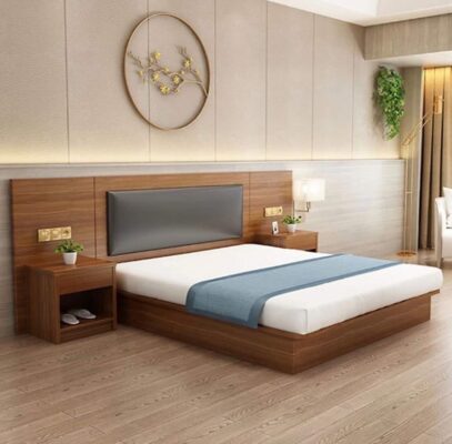 Giường ngủ kiểu Nhật bằng gỗ công nghiệp cao cấp