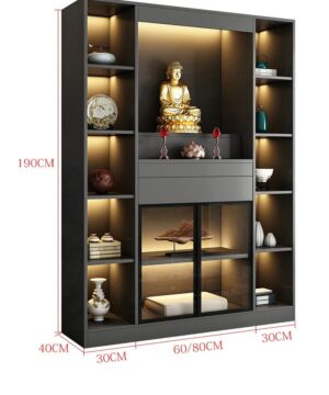 Tủ thờ gỗ công nghiệp giá rẻ TT03
