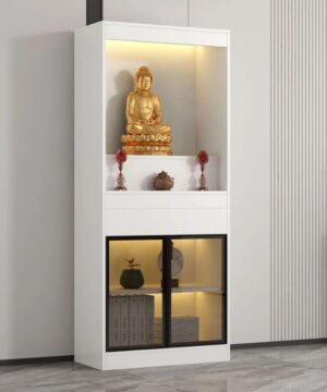 Tủ thờ gỗ công nghiệp giá rẻ Ktt01