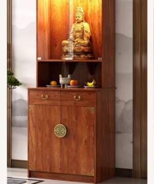 Tủ thờ gỗ công nghiệp giá rẻ TT04