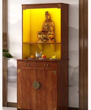 Tủ thờ gỗ công nghiệp giá rẻ TT04