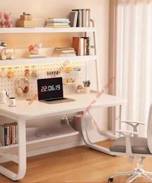 Bàn học khung sắt hiện đại BKS02