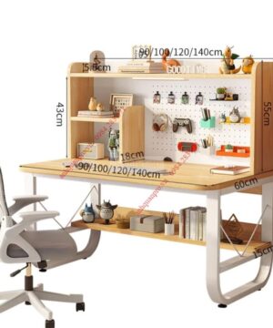 Bàn học sinh khung sắt BKS01