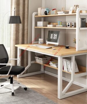Bàn học khung sắt BKS04