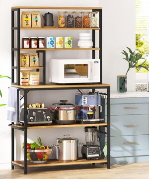 Kệ khung sắt gỗ công nghiệp KVS36