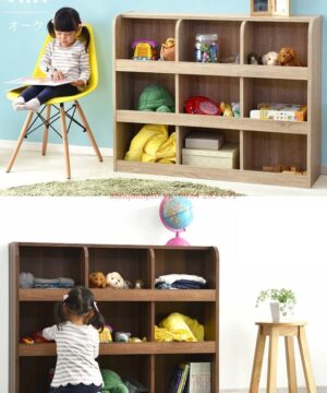Kệ sách gỗ KSS41