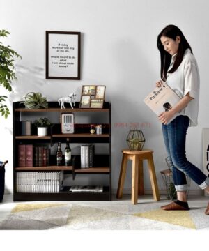 Kệ sách gỗ KSS42