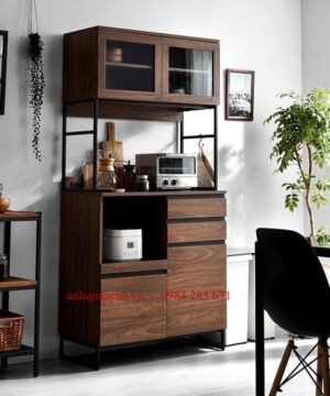 Kệ Tủ Để Đồ Khô Cho Nhà Bếp KVS37 - Hiện đại 10 Kệ Tủ Để Đồ Khô Cho Nhà Bếp KVS37