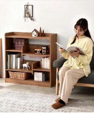 Kệ sách gỗ KSS42
