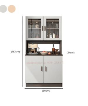 Tủ để đồ nhà bếp sang trọng KVS43