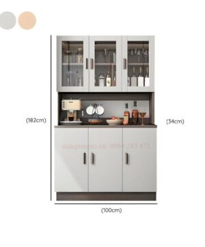 Tủ để đồ nhà bếp sang trọng KVS43