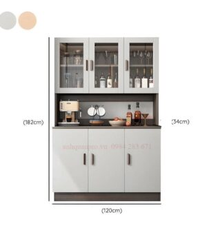 Tủ để đồ nhà bếp sang trọng KVS43