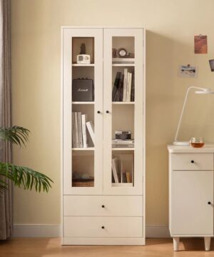 Tủ gỗ trang trí để sách KSG47