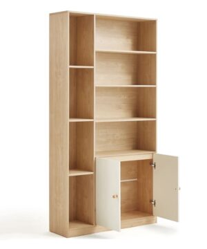 Tủ gỗ trang trí để sách KSG48