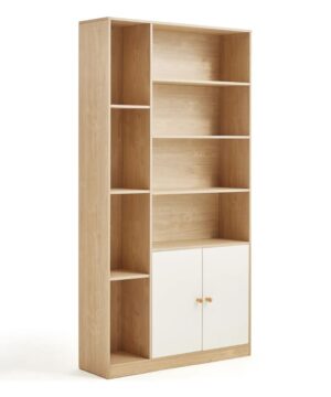 Tủ gỗ trang trí để sách KSG48