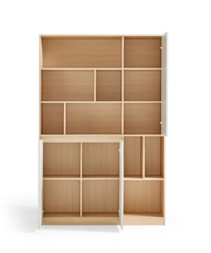 Tủ gỗ trang trí để sách KSG49