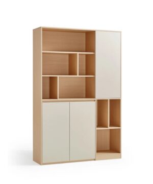 Tủ gỗ trang trí và để sách KSG49