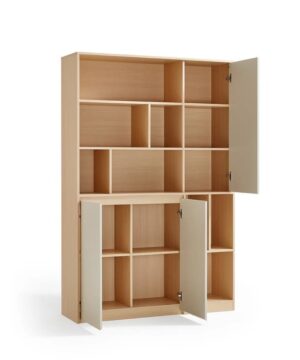 Tủ gỗ trang trí và để sách KSG49
