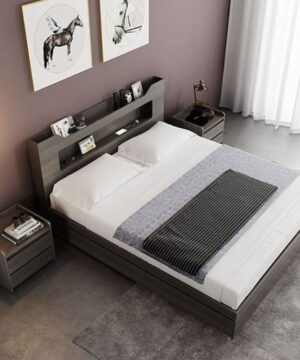 Giường ngủ gỗ công nghiệp hiện đại G12