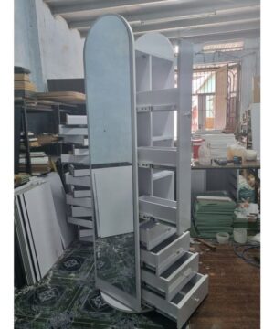 GƯƠNG XOAY Đa Năng 360 Độ Cao Cấp Có Ngăn Kéo GX01