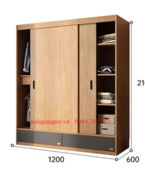 Tủ quần áo hiện đại TQA21