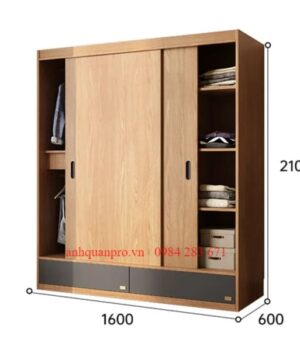 Tủ quần áo hiện đại TQA21