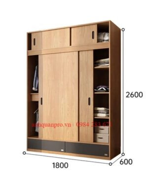 Tủ quần áo hiện đại TQA21