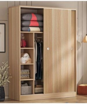 Tủ quần áo 2 cánh lùa giá rẻ TQA22