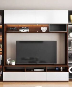 Tủ kệ tivi phòng khách mang phong cách hiện đại KTV22