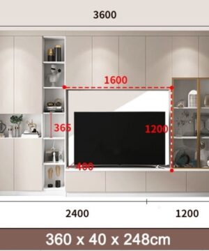 Tủ kệ , vách tivi cao cấp KTV24 13 Tủ tivi phòng khách KTV24